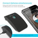 JUZELY Vivavoce Bluetooth per Auto per Fiat Brava Bravo Bravissimo, Altoparlanti Auto con Accensione Automatica, Connessione Doppia e Aletta Parasole - 2