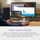 Dell U2424H UltraSharp 24" Full HD (1920x1080) Monitor, 120Hz, IPS, 5ms, 100% sRGB, 2x USB-C, 2x DisplayPort, HDMI, 3x USB, 3 Anni di Garanzia, Argento - 3