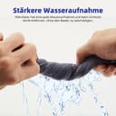 Pack of 8 Wipes for Roborock S8 Pro Ultra Robot Vacuum Cleaner, Silver Ion Microfibre VibraRise 2.0 Wiping Cloth Accessories (Blue Grey) - 7