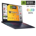 acer Predator Helios Neo 16s Ai, Notebook Gaming, Intel Ultra 9-275X, 24core, RAM DDR5 32Gb, SSD 2Tb (2 x 1Tb), Display 16" Oled 240Hz, DCI-P3 al 100%, Geforce RTX 5070Ti 12Gb, Win 11, Preconfigurato - 2