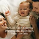 Nanit Pro Babyphone mit Kamera, Bodenständer - Baby Kamera mit 1080p Video & Audio, Schlaftrainer, WLAN, iOS/Android - Weiß - 12