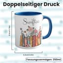 Swiftea Tasse Kaffeetasse mit Spruch Tasse Bücherregal Album Design Tasse Musik Fan Swiftea Geschenk Personalisiert mit Namen Best of Album Geschenkidee Geschenk für Tochter Freundin - 2