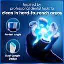 Oral-B iO9 Electric Toothbrush for Adults, Black, App Connected Handle, 7 Cleaning Modes, Includes 3 Brush Heads, Charging Travel Case and Head Holder, Long-Lasting Battery for Home Travel, 2 Pin Plug - 13