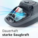 Bosch Staubsauger mit Beutel Serie 8 BGL8XPER, ideal für Allergiker, Hygiene-Filter, 10 Jahre Motorgarantie, XXL-Polsterdüse, XXL-Fugendüse, langes Kabel, Made in Germany, leise, 700 W, blau - 5
