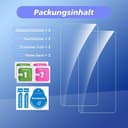 Camokia HD-Klar Schutzfolie für Panzerglas Asus ROG Phone 8 Pro Displayschutz,2 Stück Bruchsichere Panzerfolie für Asus ROG Phone 8 Pro Schutzglas, Leicht anzubringen 9H-Härte Schutz Glas - 4