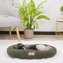 Ferplast Cuscino Cane e Gatto RELAX MICROFLEECE, Cuccia in Caldo e Soffice Micropile per Taglia Media, Lettino per Cani Lavabile, 65 x 42 x 12 cm. Marrone - 2