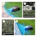 SUNTEK Robot cortacésped inalámbrico periférico – Robot recortadora IA + visión para 250 m², tecnología IA cámara, pendiente hasta 35°, estanqueidad IPX5, cartografía automática, multizonas, control - 7