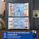 Samsung Frigorifero a 4 Porte Family Hub AI RF65DG9H0EB1/EF, Con AI Vision Inside, Wifi+AI Energy Mode, Beverage Center, Metal Back, 636 L, LxAxP: 91,2 x 183 x 72,3 cm, Antracite - 7