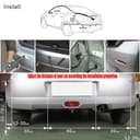 Sistema radar di retromarcia auto inverso Qualità Premium 4 Sensori di parcheggio Sistema radar di retromarcia auto inverso (bianco) - 5