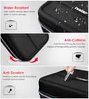 ivoler Funda para Nintendo Switch 2, Funda Protectora Dura de Lujo para Interruptor portátil, Funda Protectora para la Consola Nintendo Switch 2, y Otros Accesorios Contiene 20 Cartuchos de Juego - 4