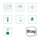 Brother PT-N25BT - Etichettatrice Bluetooth portatile per casa e ufficio - 8