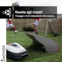 IdeaMower Garage per Robot Tagliaerba - Compatibile con Husqvarna Automower - Alluminio Composito - Casetta per Robot, Tetto Robot Tagliaerba, Box Robot Giardino - 4