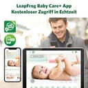 LeapFrog LF1911 Smart WiFi Baby Monitor with Video in FHD 1080P, Free App with Motion and Noise Detection, Color Night Vision, Privacy Mode, Remote Control of Rotation-Tilt Zoom - 3
