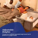 Chicco Next2Me Essential Infant Cosleeping Crib, Sustainable, Compatible with Different Beds, Adjustable Height, Tiltable, Good Air Circulation, Mattress and Bag Included, 0-6 m - 3
