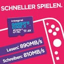 Integral 512GB Gamer's Edge X microSD Express für Switch 2 – bis zu 890MB/s Lesen, 810MB/s Schreiben, 4K, A1, NVMe, High-Speed Gaming, kürzere Ladezeiten, ultraschneller Speicher - 3