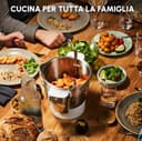 Moulinex Companion, Robot da Cucina Multifunzione per 10 Persone, 14 Funzioni e Modalità Manuale, Capacità 3L, Colore Grigio, HF8401F1 - 4