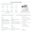 HP Color LaserJet Pro M183fw Multifunktions-Farblaserdrucker (Drucker, Scanner, Kopierer, Fax, WLAN, LAN, Airprint) 16 Seiten/Min, weiß - 2
