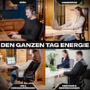 VALKENSTOL M2 Bürostuhl Ergonomisch Testsieger mit Einstellbarer Armlehne ohne Kopfstütze für maximale Bewegungsfreiheit, Rückenfreundliche Bürostühle, Schreibtischstuhl für Büro und Home Office Chair - 7