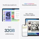 Apple MacBook Air 15-inch Laptop with M5 chip: Built for AI, 15.3-inch Liquid Retina Display, 24GB Unified Memory, 1TB SSD, 12MP Center Stage, Touch ID, Wi-Fi 7; Sky Blue - 5