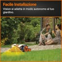 WORX Vision AI WR208E.1 Robot Tagliaerba a batteria 20V Area di Taglio 800mq senza filo perimetrale - 14