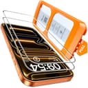 TOCOL für iPhone 17 Pro Max für Panzerglas 6,9 Zoll, Full Screen Automatische Installation 9H Folie Stoßfest Kratzfest Anti-Fingerabdruck Blasenfrei, Kompatibel mit Hülle, 2 Stück - 1