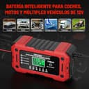 YDBAO 12V 15A Cargador de Batería de Coche Cargador Baterias Coche y Moto Inteligente con Reparación y Pantalla LCD y Múltiples Protecciones Cargador bateria para Coche Moto AGM SLA Gel LiFePO4 - 5