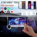 Haudio Autoradio 10.1 Pollici 2 DIN con Wireless Apple CarPlay & Android Auto, Telecamera Di retromarcia HD, Mirroring dello Schermo, Bluetooth, WiFi, Assistente Vocale, Radio AM/FM/RDS 2G+64GB - 8