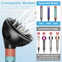 Accesorios difusores Fixbetter para Dyson Airwrap HS05 HS01 HS08, difusor de ondas y rizos para Dyson Airwrap, convertible para Dyson Airwrap Styler en secador de pelo - 2