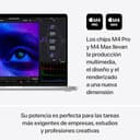 Apple MacBook Pro portátil con Chip M4 MAX, CPU 14 núcleos, GPU 32 núcleos: diseñado para Apple Intelligence, Pantalla Liquid Retina XDR 16,2″, 36 GB Memoria unificada, 1 TB de SSD, Plata - 3