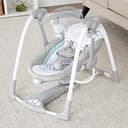 Ingenuity ConvertMe 2-in-1 Babyschaukel & Babywippe, tragbar, Vibration, Musik, Naturgeräusche, 0–9 Monate, 2,7–9 kg – Raylan - 13