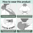 4D NackenmassagegeräT Kabellos, Massagegerät Nacken Schulter, 3 Massagegrade & 2 Temperaturstufen, NackenmassagegeräT Mit WäRme, für Zuhause, BüRo, Reisen, Entspannen Sie Muskeln, Lindern MüDigkeit - 4