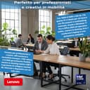 Lenovo Notebook ThinkPad E16 Core Ultra 7 Fino a 5.10 GHZ 16 CORE 16" WUXGA, 16GB DDR5, 1TB SSD, Arc 140T, Windows 11 Pro, Wi-Fi 6E, Thunderbolt 4, Tastiera Retroilluminata, + Docking Station 10-in-1 - 4