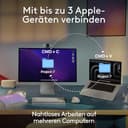 Logitech MX Keys Mini für Mac – minimalistische kabellose Tastatur für MacBook Pro, MacBook Air, iMac, iPad, Bluetooth, Tasten mit Hintergrundbeleuchtung, USB-C, flüssiges Tippen, DEU QWERTZ - Grau - 9