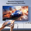 UGREEN Adattatore USB C a HDMI 4K60Hz 2K144Hz 10CM Convertitore da Tipo C Compatibile con iPhone 17 PRO Max Air Mac Mini M4 PRO MacBook M4 PRO Max iPad Galaxy Thunderbolt 3/4 HDTV Monitores - 9