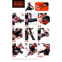 BLACK+DECKER 3-en-1 Soplador de Hojas de 3000W, aspiradora y trituradora con Mochila de recolección de 72L, BEBLV300-QS - 32