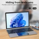 STARY 360° Privacy Screen for Surface Laptop 7 15 inch (Model:2037 2108), Microsoft Surface Laptop Privacy Film Filter All Round Anti Peeping Blue light Glare Screen Protector - 6