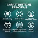 Hisense RS818N4TIE Frigorifero Side By Side, 632 L, Classe E, Inox - 3