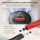 iRobacc 21 Pcs Replacement Parts for Roborock S8 PRO Ultra, 2 Main Brushes 4 Side Brushes 4 Dust Bags 4 HEPA Filters 4 Mops etc. - 3