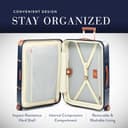 Bric's Bellagio Trolley 76 cm Blue/Tan - 4