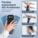 CLOUVOU ProSeat Bürostuhl Ergonomisch [TESTSIEGER] Schreibtischstuhl 100% individuell einstellbar | Büro Stuhl & Gaming Stuhl | Computerstuhl Home Office Chair Ergonomic | Drehstuhl 150 kg - 4