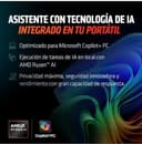 ASUS ROG Flow Z13 GZ302EA-RU087W - Ordenador Portátil Gaming de 13.4" WQXGA 180Hz (Windows 11 Home, AMD Ryzen Al MAX+ 395, 32GB RAM, 1TB SSD, Radeon 8060S) Negro - Teclado QWERTY español - 4