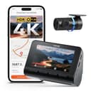 70mai A800SE Dashcam 4K+1080P GPS WiFi, Doppia Telecamera Auto Fronte/Retro, F1.55, HDR, Visione Notturna, ADAS, Schermo 3", Parcheggio 24/7, Supporta fino a 512GB (scheda SD non inclusa) - 1