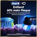 Oral-B iO Series 9 Elektrische Zahnbürste — Electric Toothbrush, Inkl. 3 Aufsteckbürsten — 7 Modi für Zahnpflege, CHIP Testsieger (11/25), Designed by Braun, Schwarz - 9