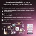 Philips Hue Bombilla LED Inteligente A67, White Ambiance, Luz Blanca cálida a fría, E27, 11,8 W, Regulable 1000-20.000K, 1600 lm, funciona con Alexa, Google Assistant y Apple Home, Pack de 1 - 9