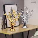 AMSLSIU Decorazione artigianale Ornamenti per soggiorno Ceramica minimalista Scultura in albero di corallo Ceramica Artigianato in moderna creativa - 6