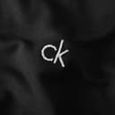 Calvin Klein Mens Campus Long Sleeve Polo Shirt - Black - M - 4