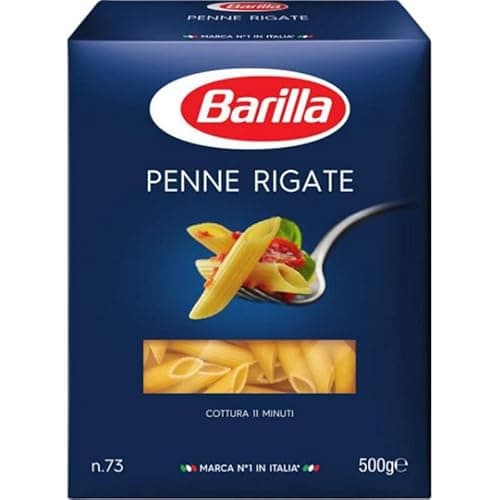 Barilla Penne Rigate 500 g (5 unidades)