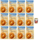 Mulino Bianco Biscotti Frollini Macine con Panna Fresca, Kekse mit frischen 100% italienischen Milch, Ohne Palmöl, Frühstück voller Geschmack, buscits cookies 12x 350 g + Italian Gourmet polpa 400 g - 1
