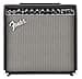 Fender Champion II 50, Combo Guitar Amp, 50 W, Suitable for Electric Guitar, More Power, Upgraded Effects and Amp Models, Black/Silver - 1