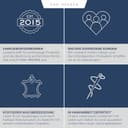 VON HEESEN Leder Geldbörse Herren mit RFID Schutz I Echtleder Geldbeutel für Männer I Münzbörse Portemonnaie Brieftasche Wallet Portmonee (Schwarz) - 9